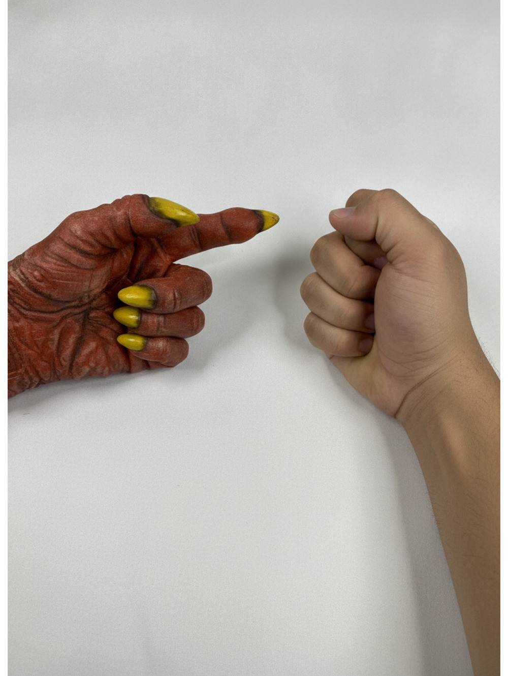 Monster Hand Halloween Prop Glove Brown Latex Costume Accessory